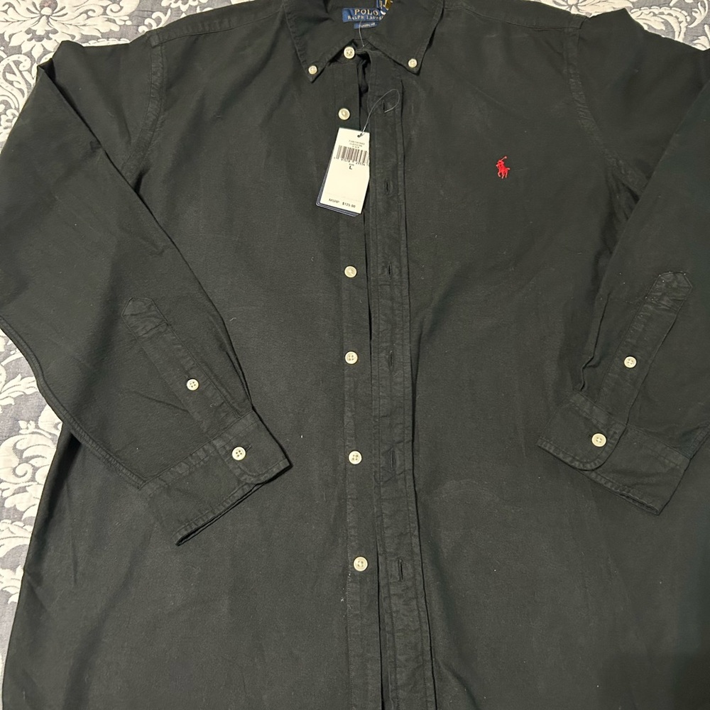 Ralph Lauren Men's Black Shirt